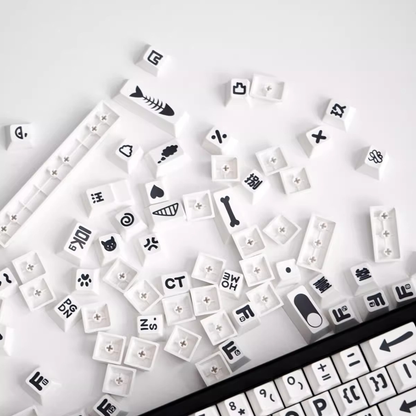 Party Animals Keycap Set (White)