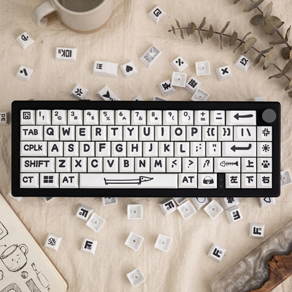 Party Animals Keycap Set (White)