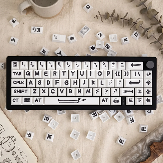 Party Animals Keycap Set (White)