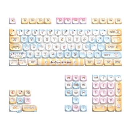 Pets Beach Day Out Keycap Set
