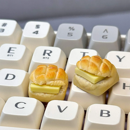 Pineapple Bun With Cold Butter Keycap