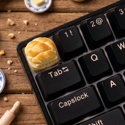 Pineapple Bun With Cold Butter Keycap