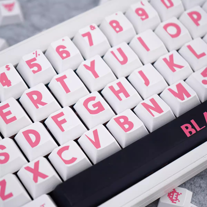 Pixel Pop Pink Keycap Set