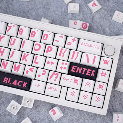Pixel Pop Pink Keycap Set