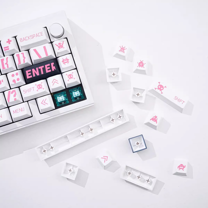 Pixel Pop Pink Keycap Set