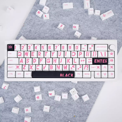 Pixel Pop Pink Keycap Set