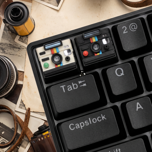 Polaroid Instant Camera Keycaps