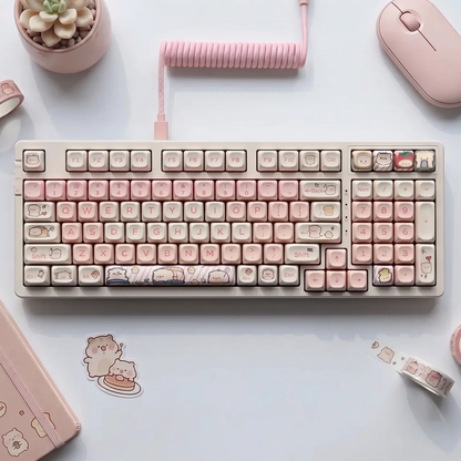 Porky in Pink Keycap Set