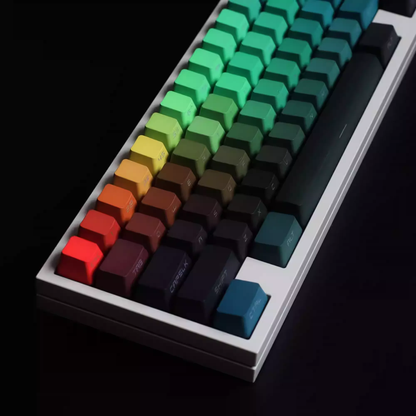 Prism Gradient Glow Keycap Set