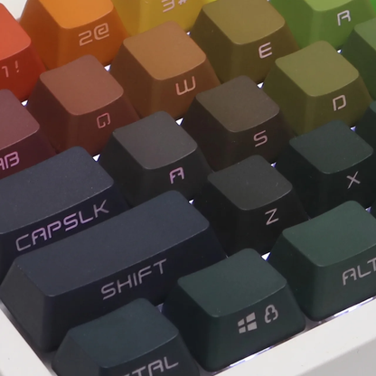 Prism Gradient Glow Keycap Set