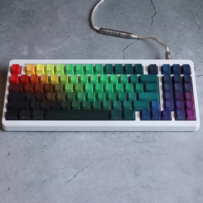Prism Gradient Glow Keycap Set