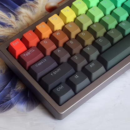 Prism Gradient Glow Keycap Set