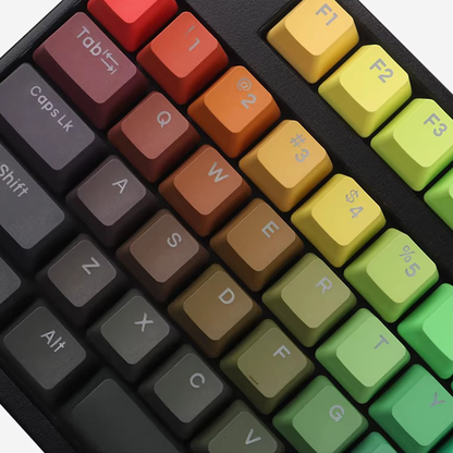 Prism Gradient Glow Keycap Set