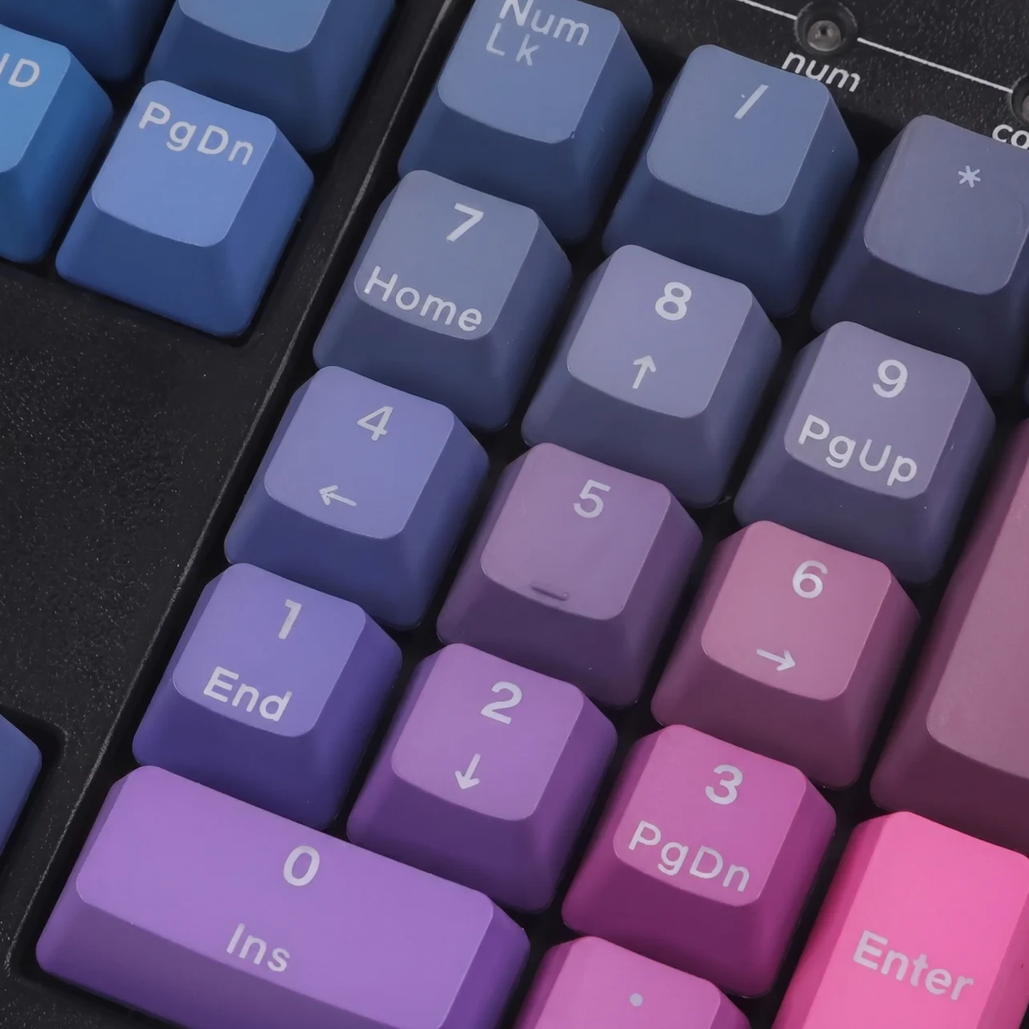 Prism Gradient Glow Keycap Set