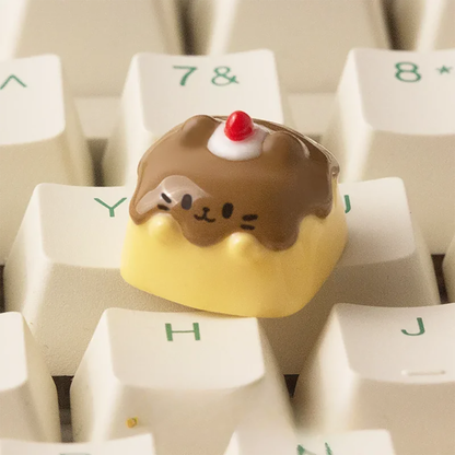 Pudding Cat Keycap