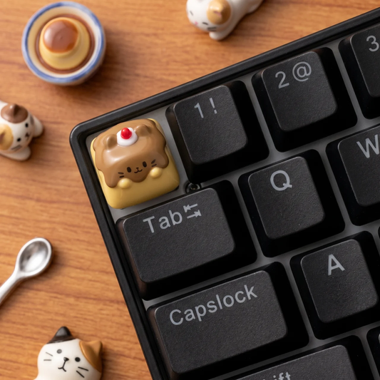 Pudding Cat Keycap