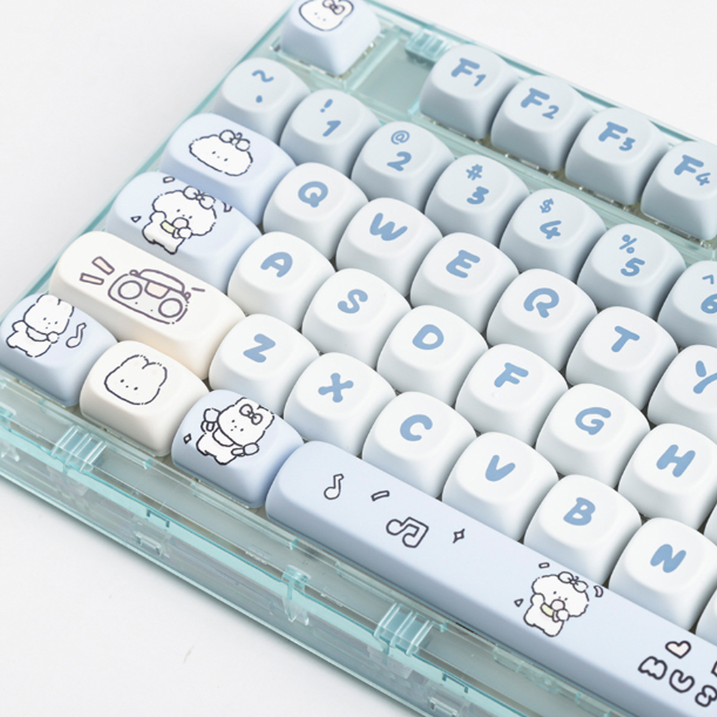 Puppy Music Band Keycap Set