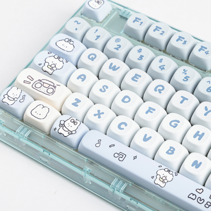 Puppy Music Band Keycap Set