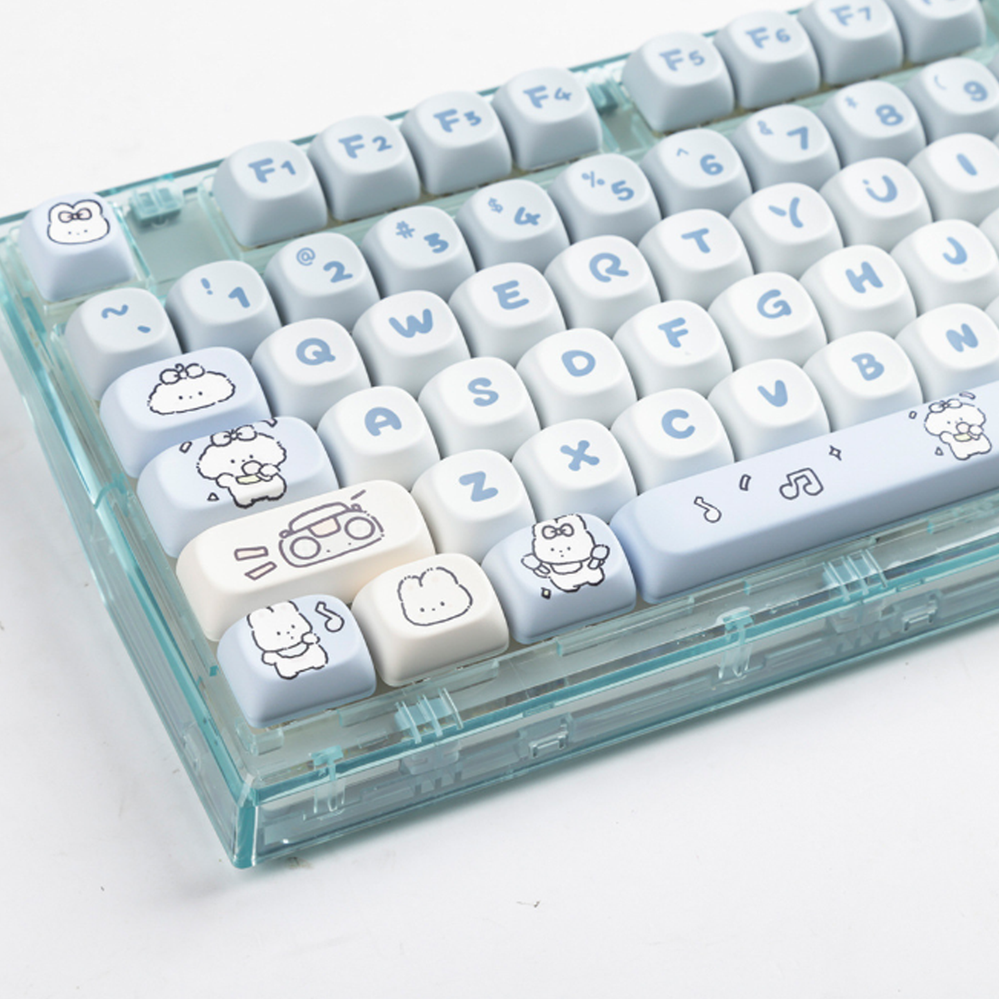 Puppy Music Band Keycap Set