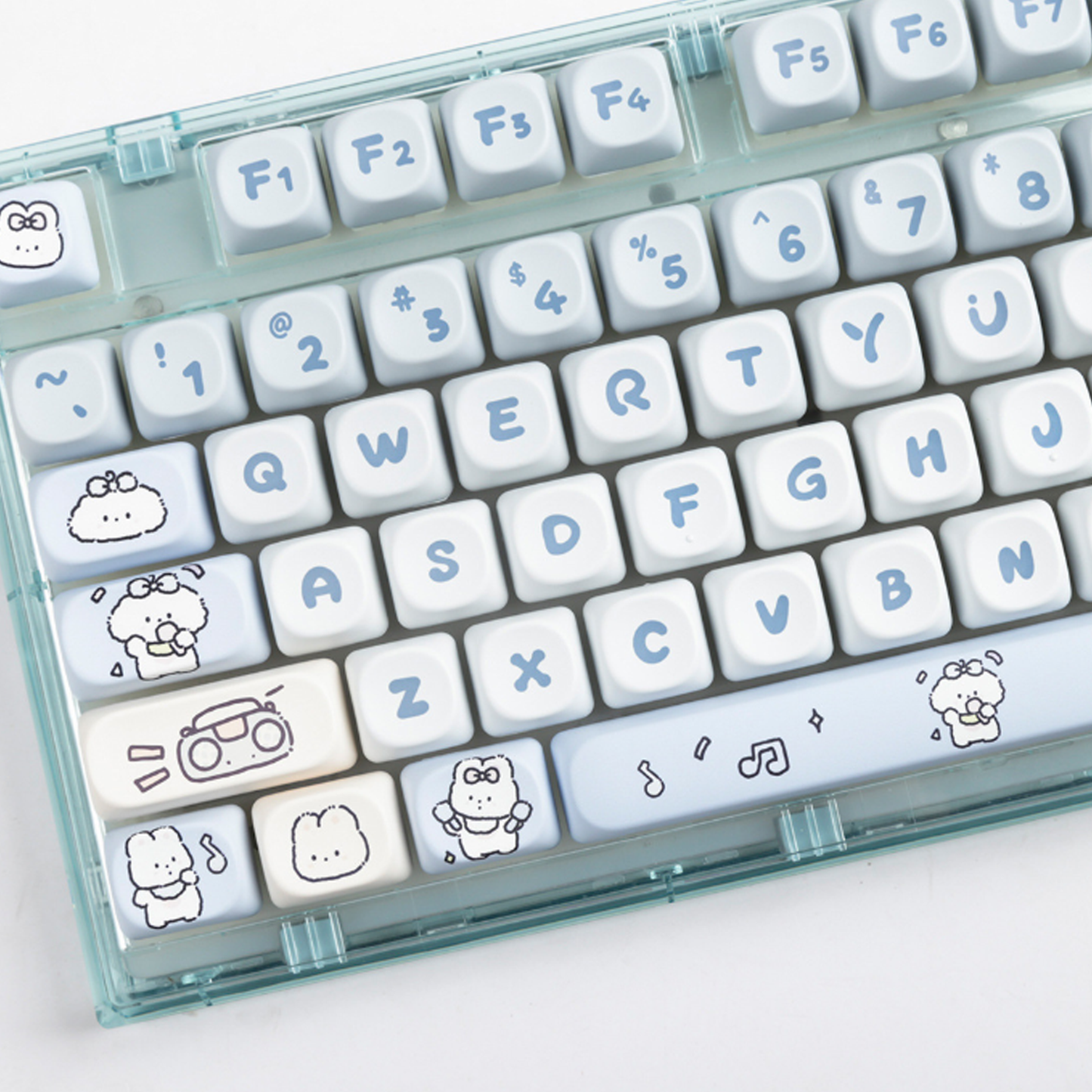 Puppy Music Band Keycap Set