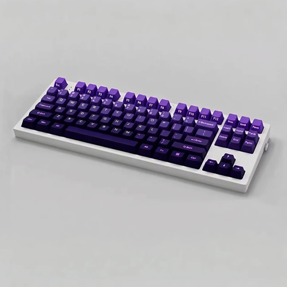 Purple Rain Side Print Gradient Keycap Set