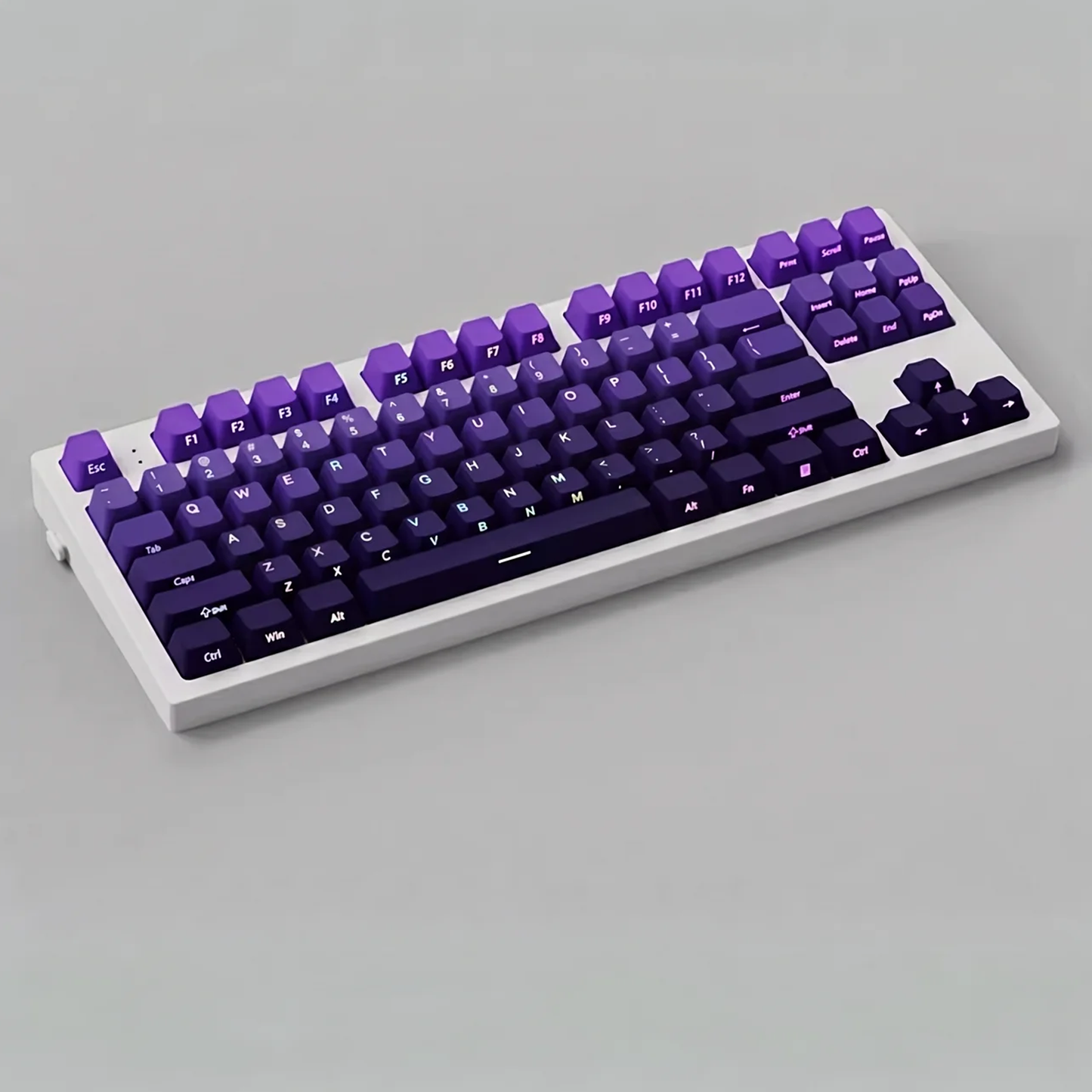 Purple Rain Side Print Gradient Keycap Set