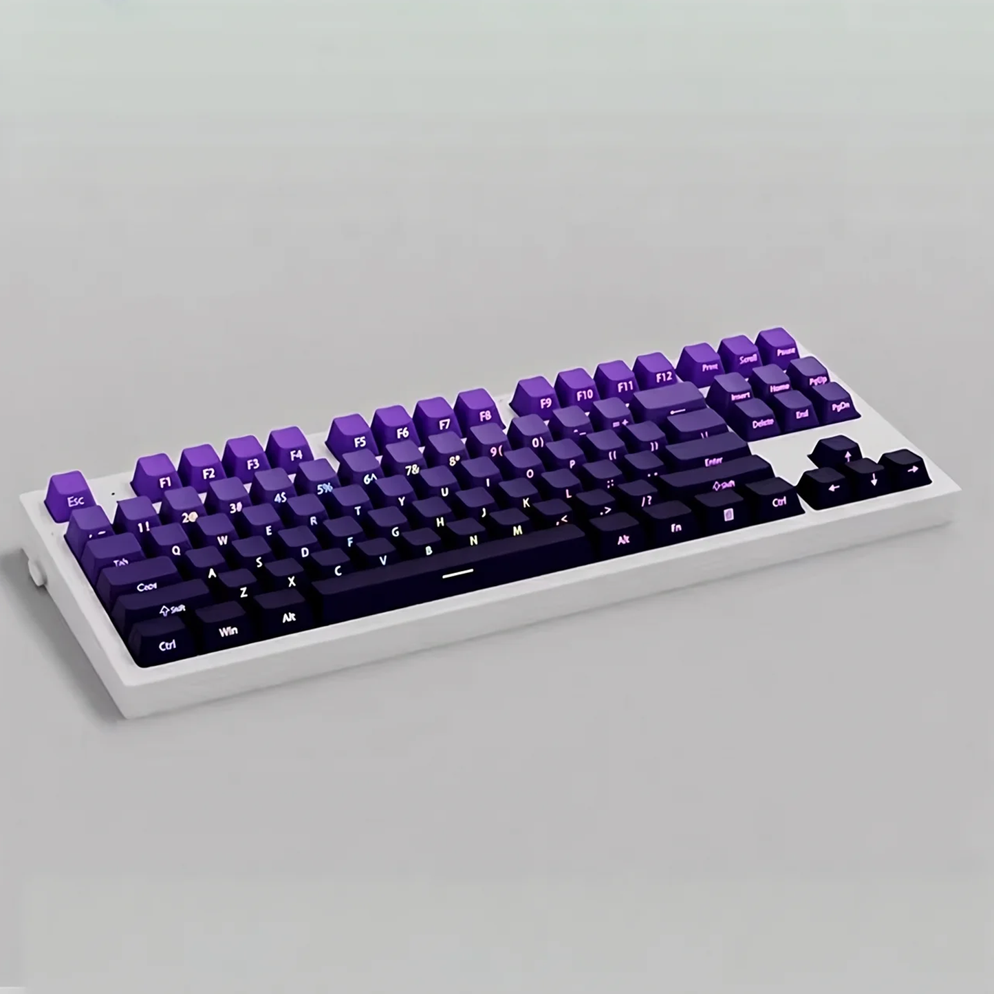 Purple Rain Side Print Gradient Keycap Set