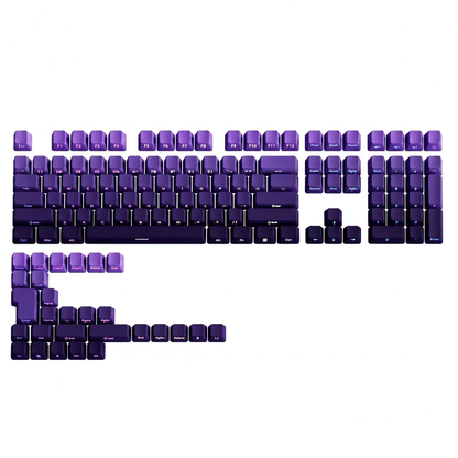 Purple Rain Side Print Gradient Keycap Set