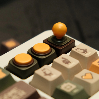 Push Button Retro Arcade Controller Keycaps