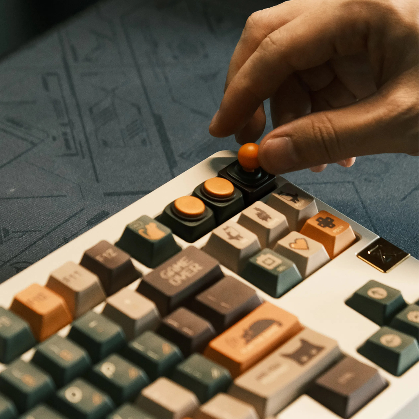 Push Button Retro Arcade Controller Keycaps