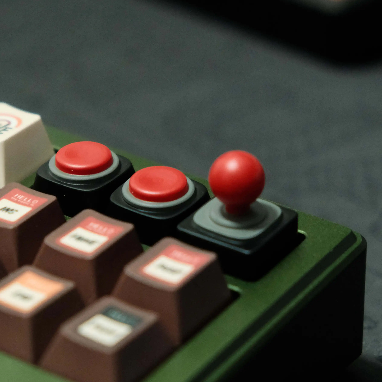 Push Button Retro Arcade Controller Keycaps
