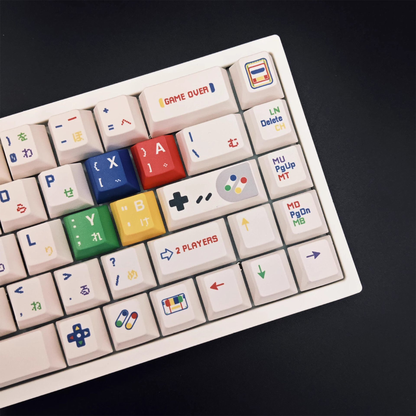 Retro Arcade Light Keycap Set