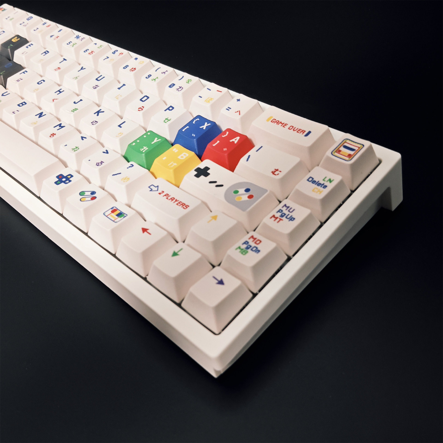 Retro Arcade Light Keycap Set