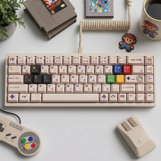 Retro Arcade Light Keycap Set