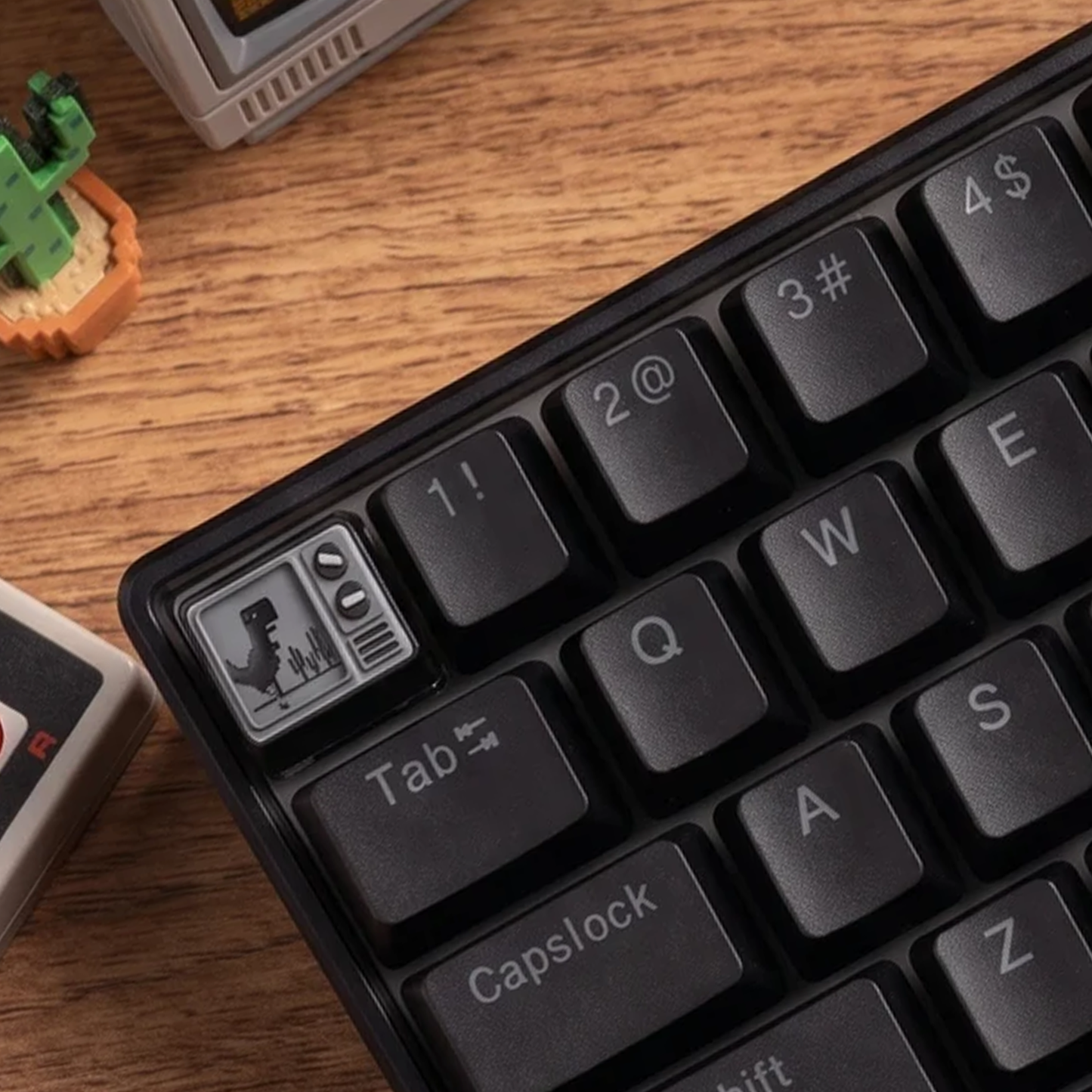 Retro CRT Analog TV 1.5U Keycap