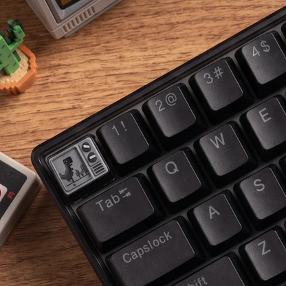 Retro CRT Analog TV 1.5U Keycap