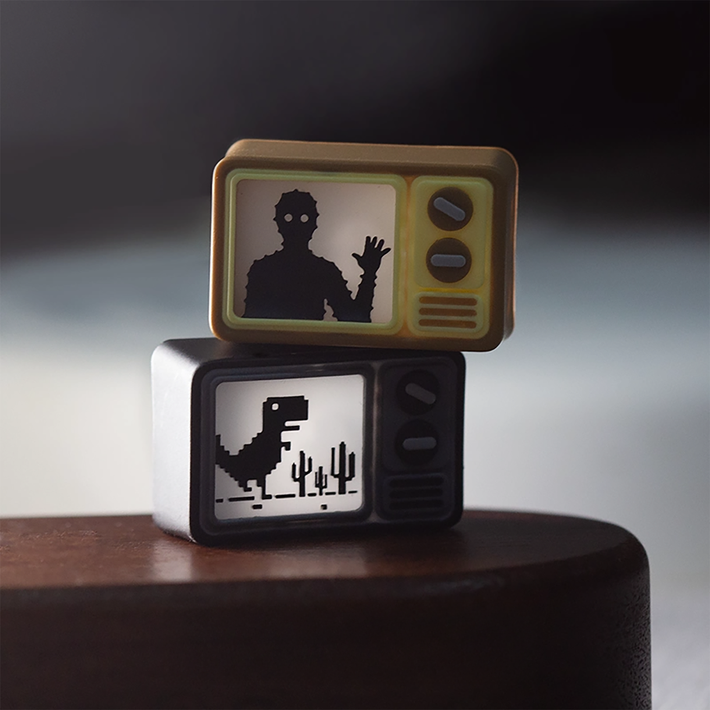 Retro CRT Analog TV 1.5U Keycap