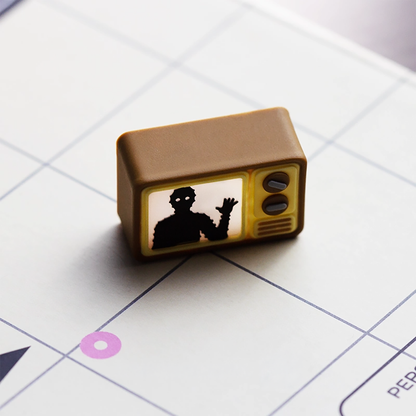 Retro CRT Analog TV 1.5U Keycap