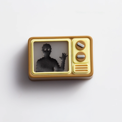 Retro CRT Analog TV 1.5U Keycap