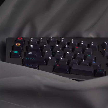 Retro Dark Lights R1 Keycap Set