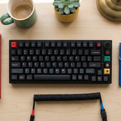 Retro Dark Lights R1 Keycap Set
