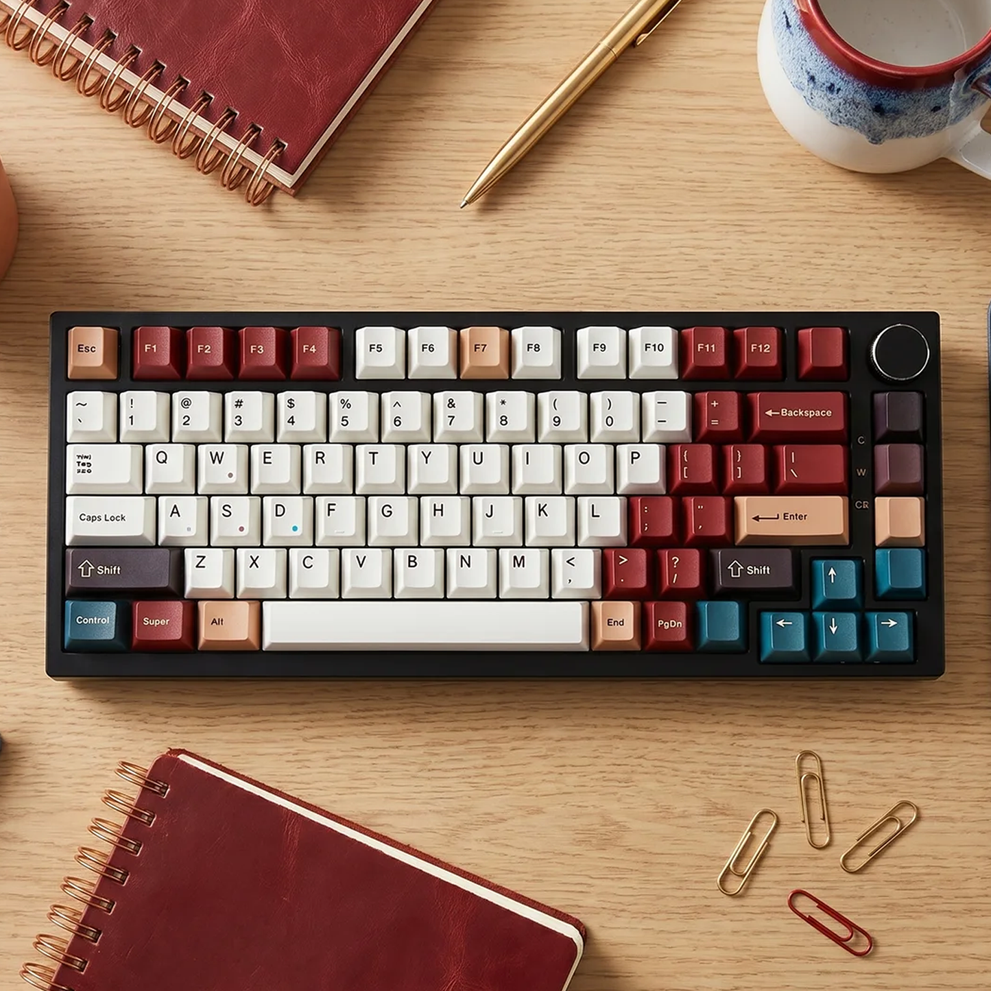Retro Mixed Lights R1 Keycap Set