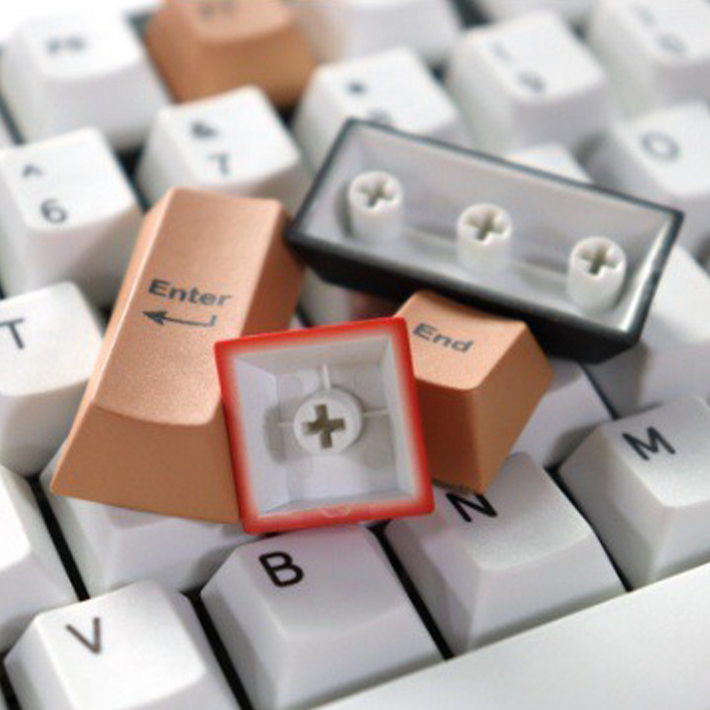 Retro Mixed Lights R2 Keycap Set