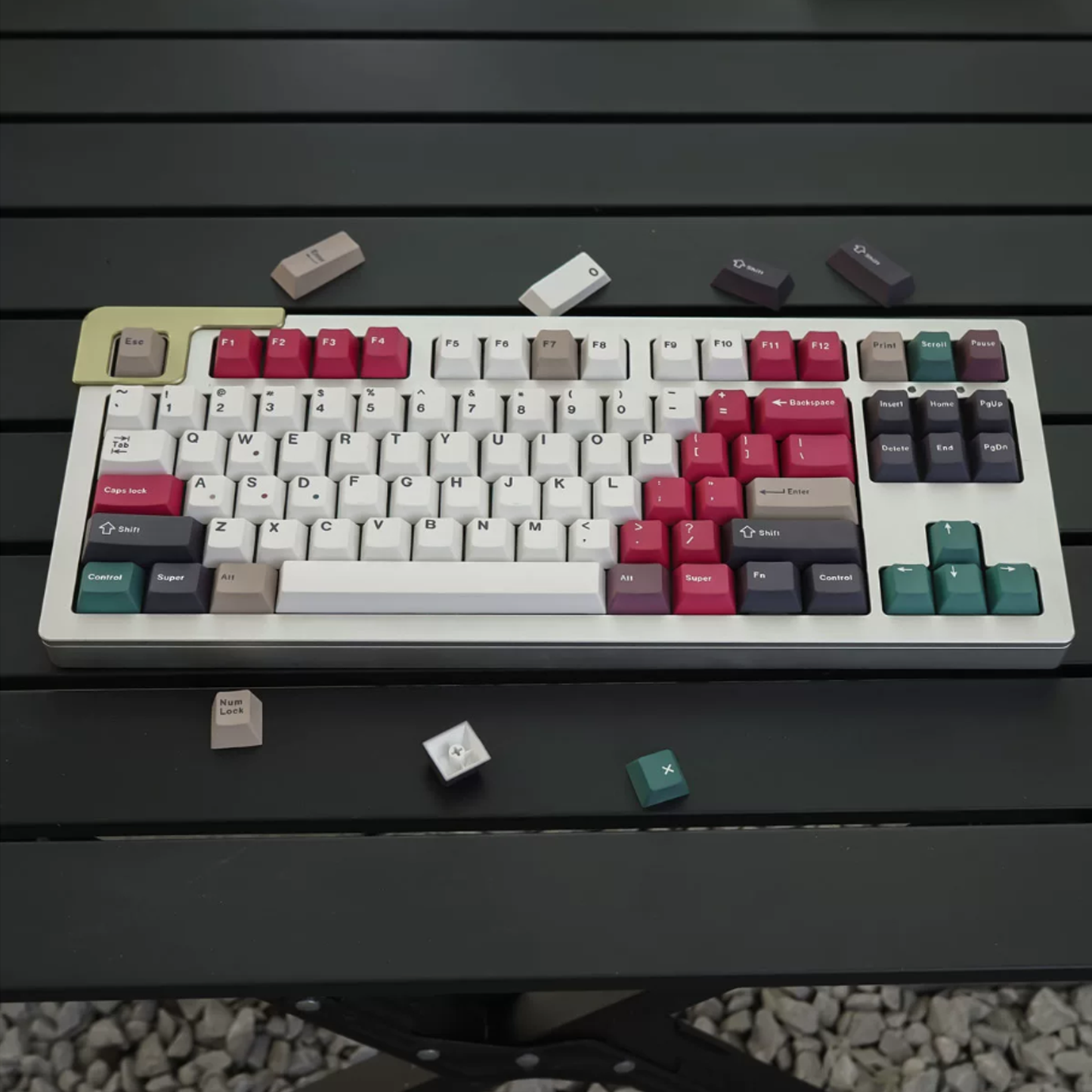 Retro Mixed Lights R2 Keycap Set