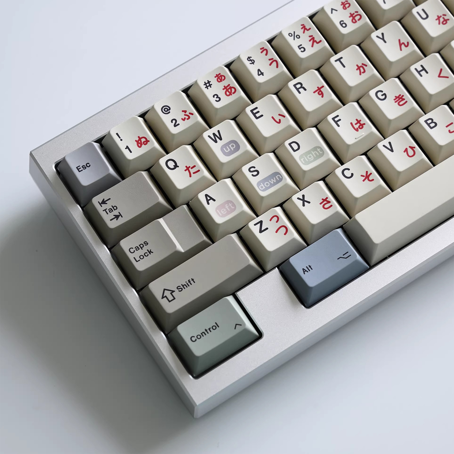 Retro Transparent Glitter Keycap Set