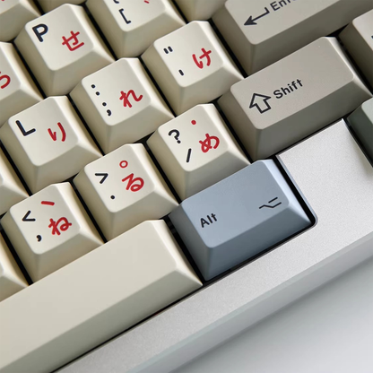 Retro Transparent Glitter Keycap Set