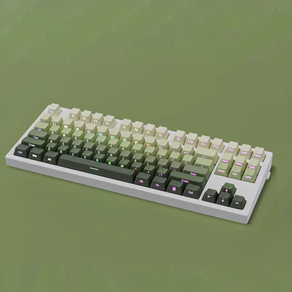 Serene Sage Side Print Gradient Keycap Set