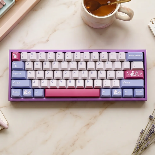 Space Rabbit Keycap Set