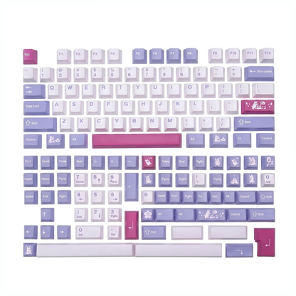 Space Rabbit Keycap Set