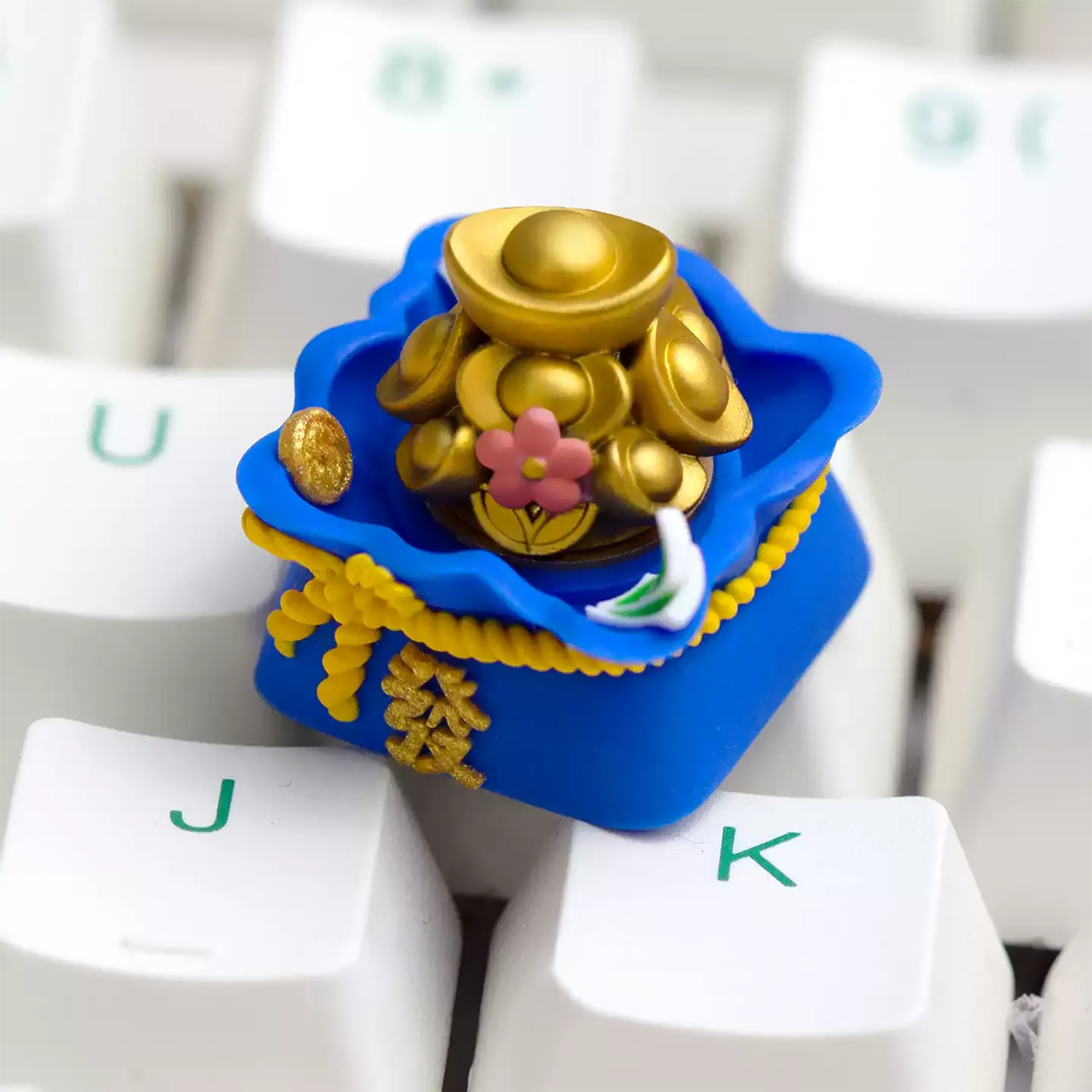Spinning Moneybag Keycaps